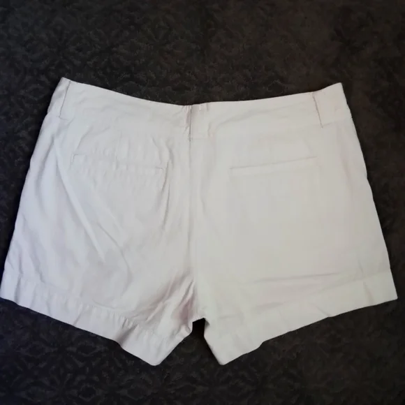 Lilly Pulitzer White Cotton Shorts - 6 - Picture 2 of 6